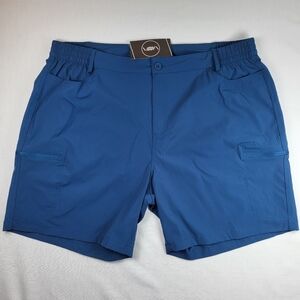 Viodia Blue SHORTS Mens Size XXL Cargo Lightweight Athletic Athleisure NWT